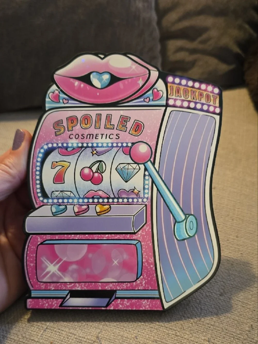 Spoiled Cosmetics shimmering palette